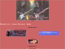 Tablet Screenshot of bloodylove.com